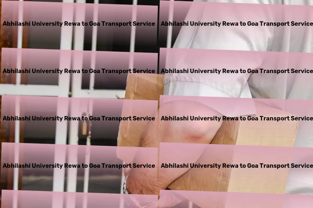 Abhilashi University Rewa to Goa Transport No destination out of reach within India's vast logistical network! - Door-to-door delivery services