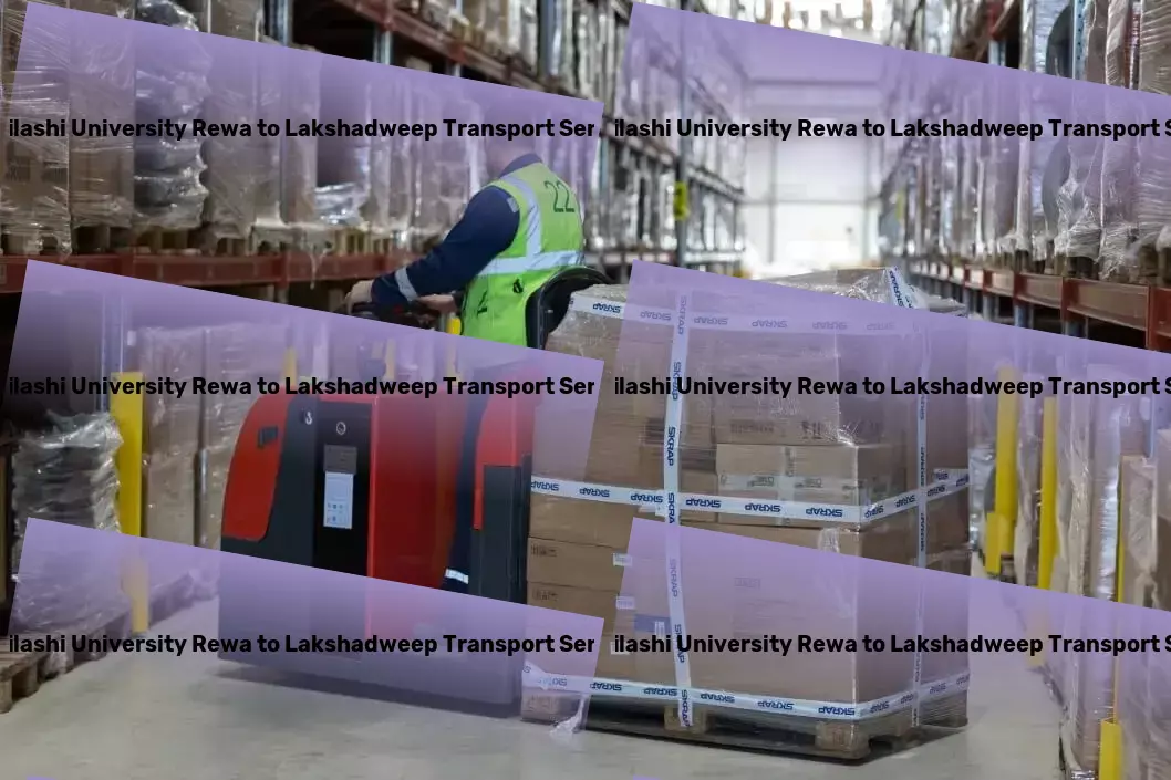 Abhilashi University Rewa to Lakshadweep Transport Secure freight services