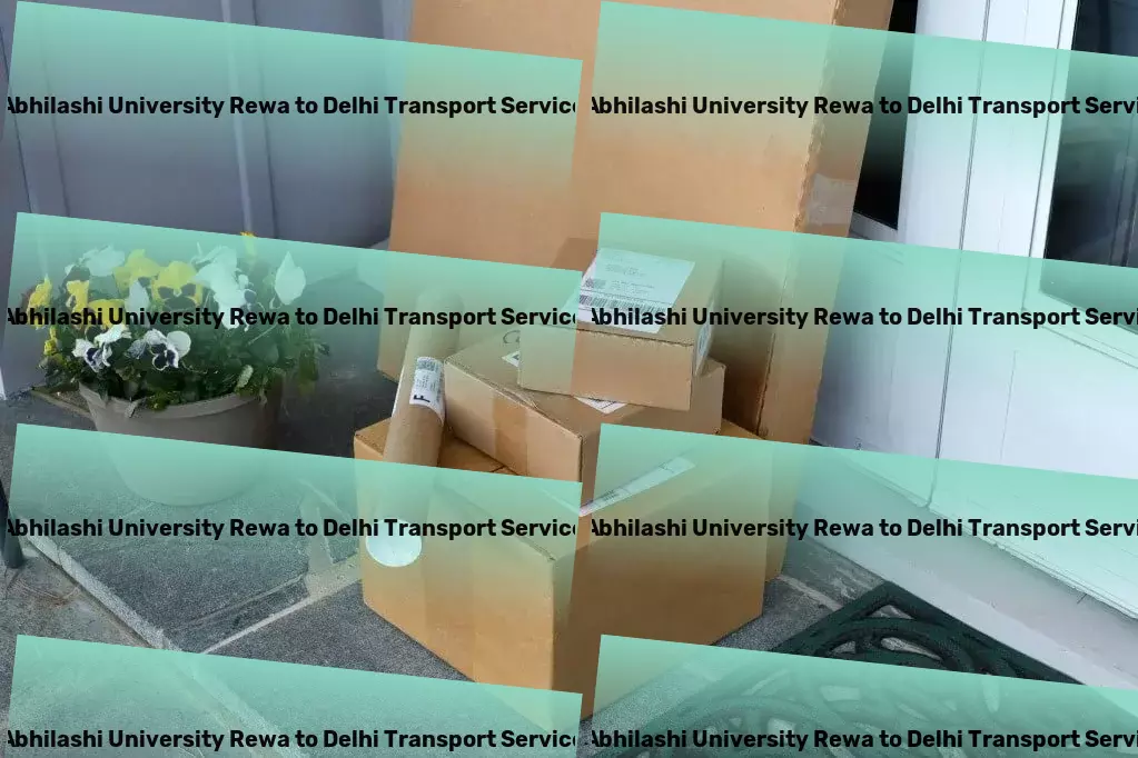 Abhilashi University Rewa to Delhi Transport Comprehensive goods shipment