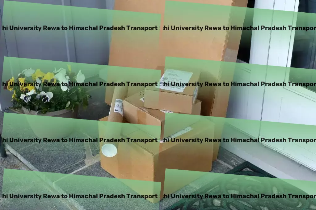 Abhilashi University Rewa to Himachal Pradesh Transport Local freight services