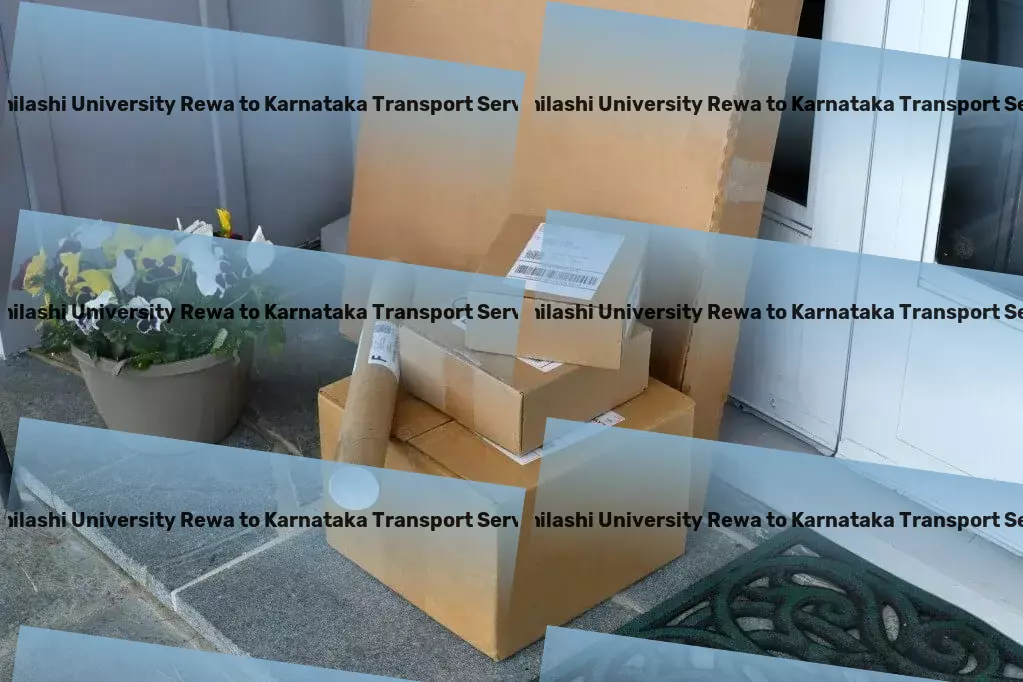 Abhilashi University Rewa to Karnataka Transport Secure courier delivery