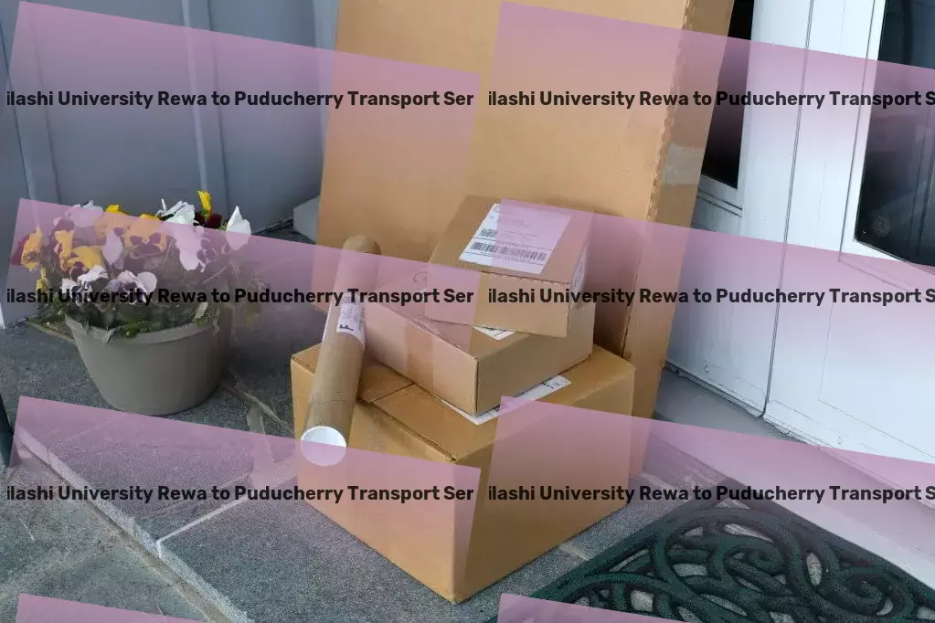 Abhilashi University Rewa to Puducherry Transport Secure cargo transport