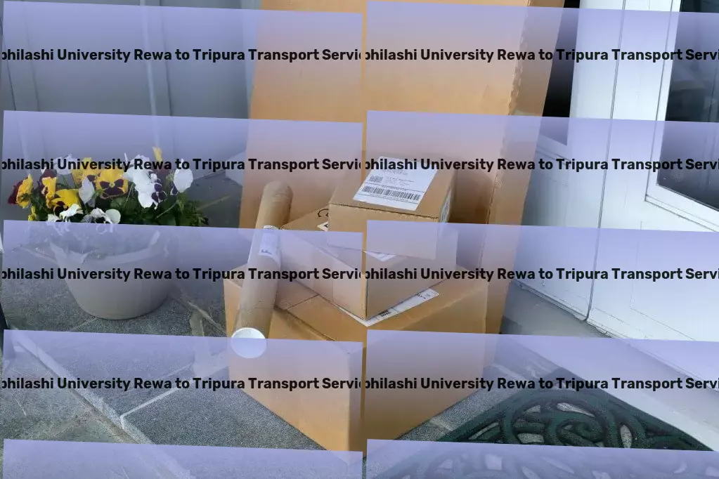 Abhilashi University Rewa to Tripura Transport Optimize your shipping processes in India with ease! - Major transport services