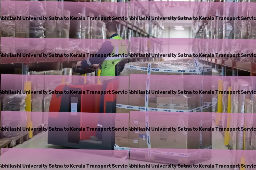 Abhilashi University Satna to Kerala Transport Nationwide packers and movers