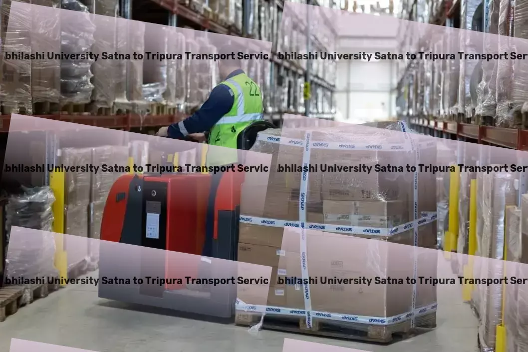 Abhilashi University Satna to Tripura Transport Crafting the perfect logistics journey for your goods in India! - Heavy cargo transport solutions