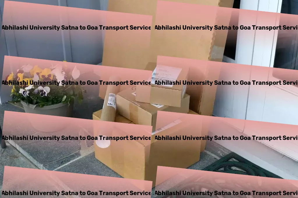 Abhilashi University Satna to Goa Transport Dedicated to making goods movement smarter within India - Rapid goods solutions