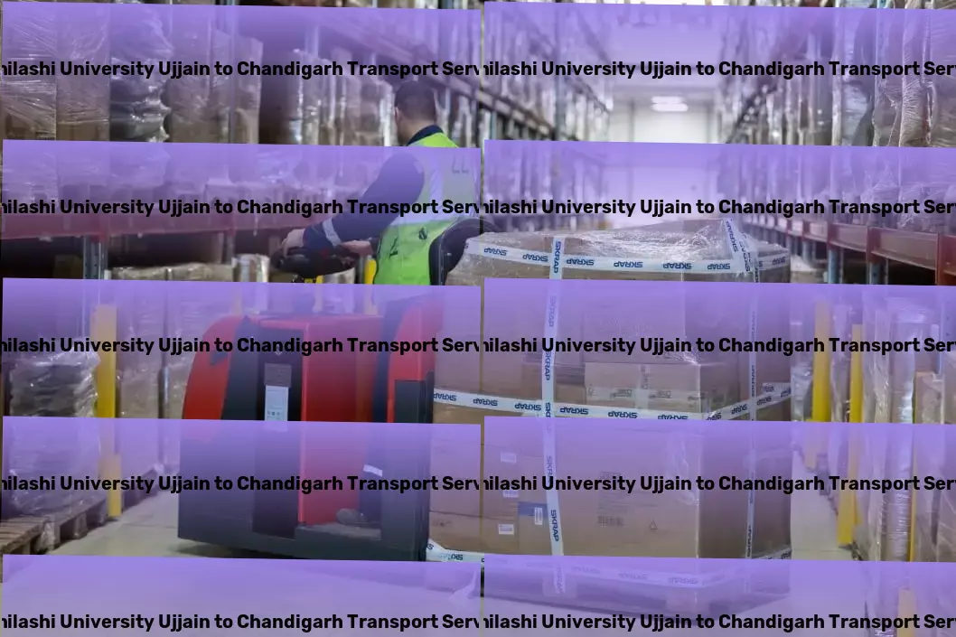 Abhilashi University Ujjain to Chandigarh Transport Multi-regional freight logistics