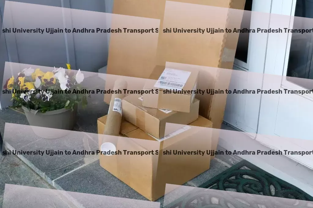 Abhilashi University Ujjain to Andhra Pradesh Transport Optimize your goods movement with our Indian logistic strategies. - Courier and delivery services