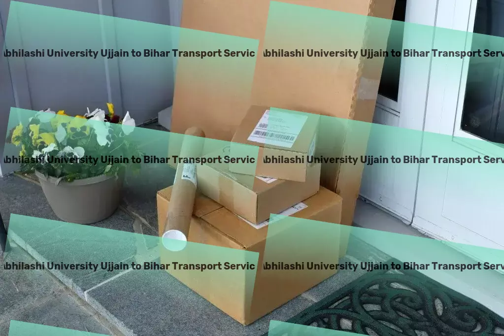 Abhilashi University Ujjain to Bihar Transport Express cargo shipment services