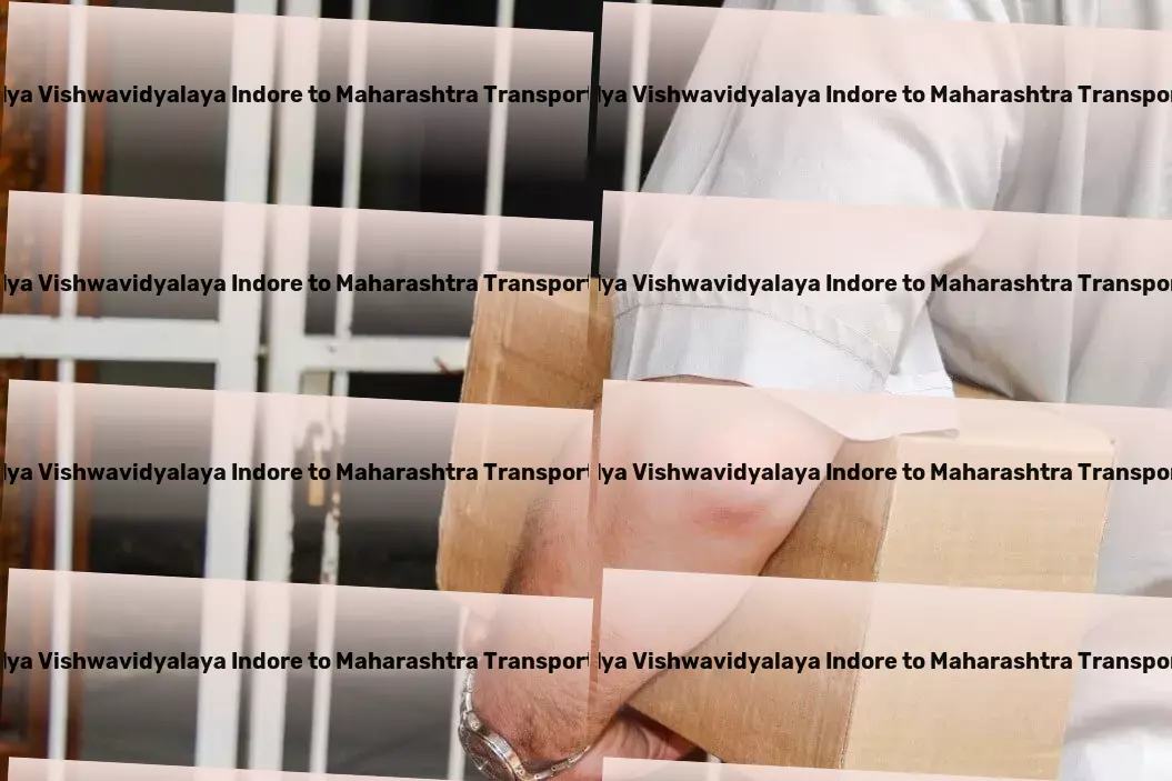 Devi Ahilya Vishwavidyalaya Indore to Maharashtra Transport Household item courier