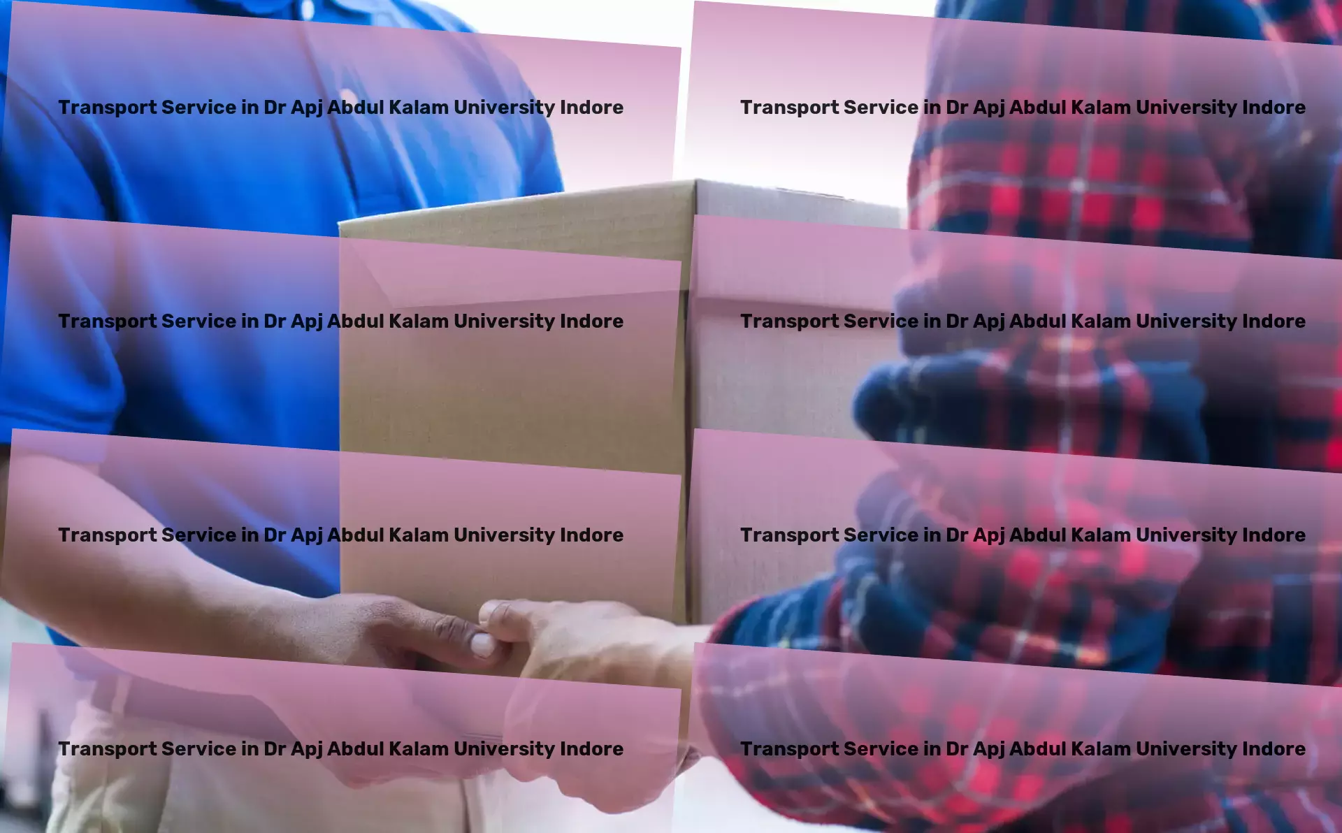 Transport in Dr Apj Abdul Kalam University Indore, Madhya Pradesh (MP) Supply chain logistics