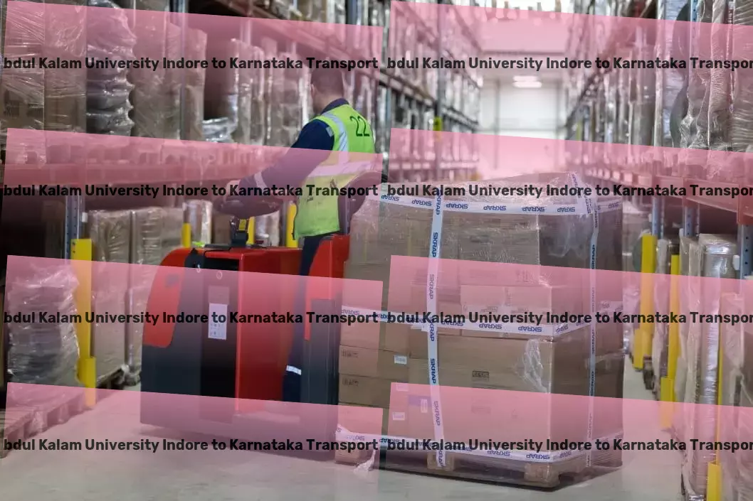 Dr Apj Abdul Kalam University Indore to Karnataka Transport Quick parcel shipment solutions