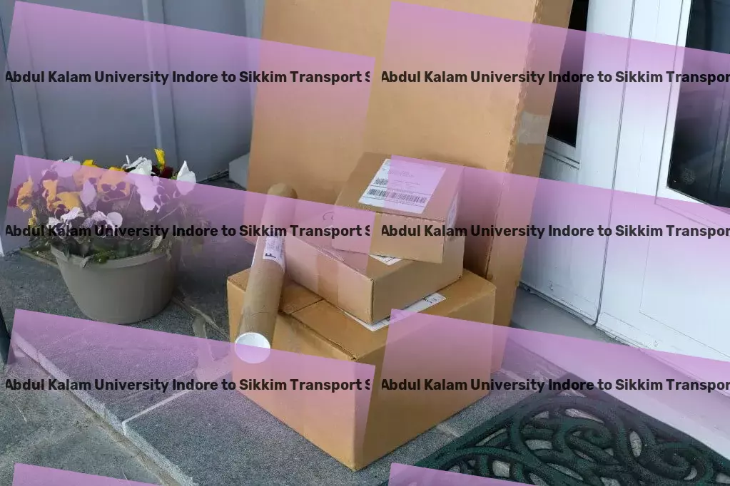 Dr Apj Abdul Kalam University Indore to Sikkim Transport Fast, reliable goods movement, now within reach in India! - On-demand courier services