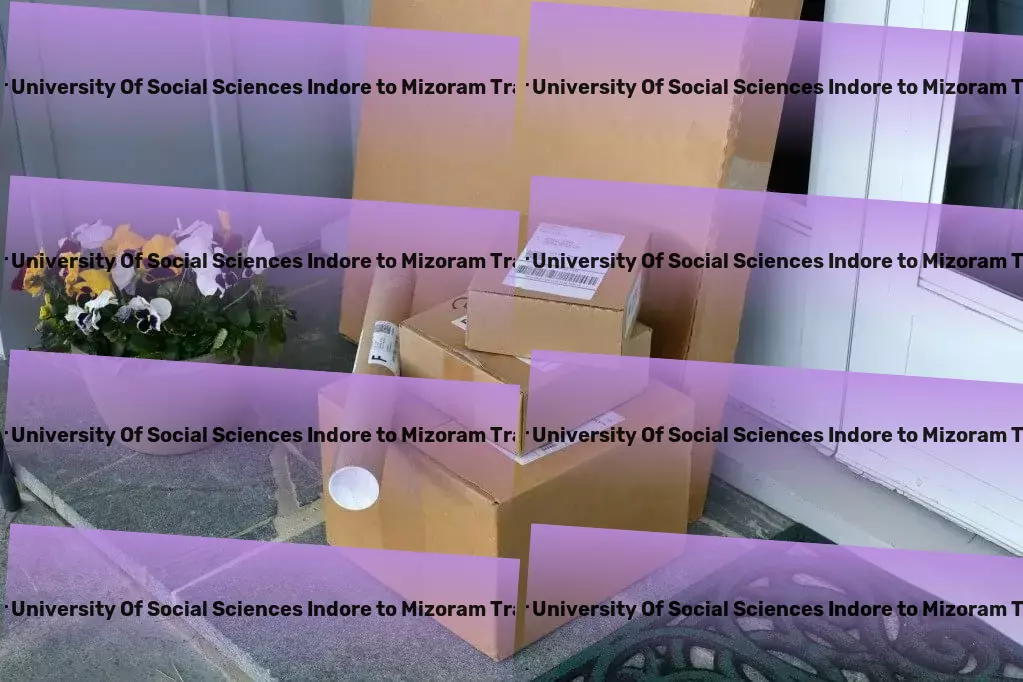 Dr Br Ambedkar University Of Social Sciences Indore to Mizoram Transport Nationwide packing services