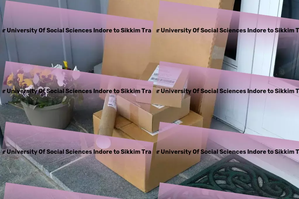 Dr Br Ambedkar University Of Social Sciences Indore to Sikkim Transport Efficient moving services