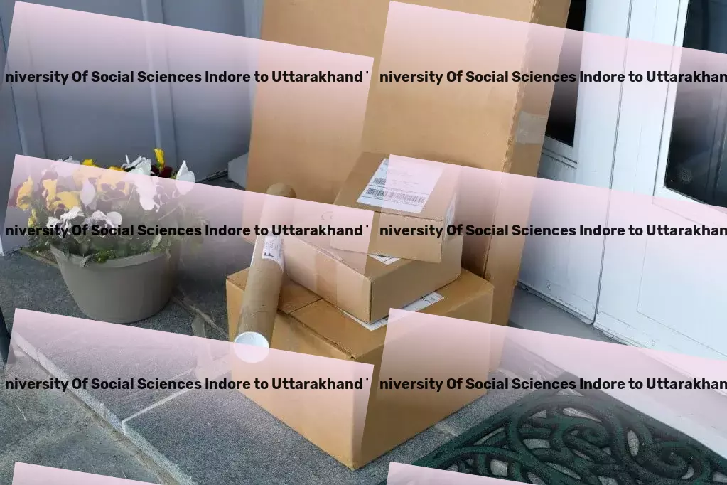 Dr Br Ambedkar University Of Social Sciences Indore to Uttarakhand Transport Full-scale cargo delivery