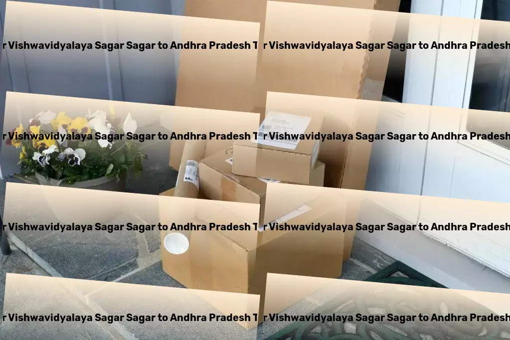 Dr Harisingh Gour Vishwavidyalaya Sagar Sagar to Andhra Pradesh Transport Making every mile count in goods transportation for India! - Multi-regional cargo delivery