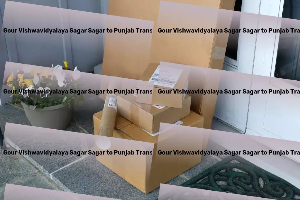 Dr Harisingh Gour Vishwavidyalaya Sagar Sagar to Punjab Transport Making logistics smarter, faster, and more efficient in India. - Rapid goods delivery solutions