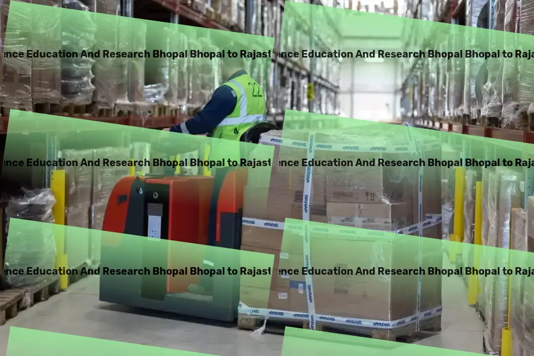 Indian Institute Of Science Education And Research Bhopal Bhopal to Rajasthan Transport Full-scale parcel shipment