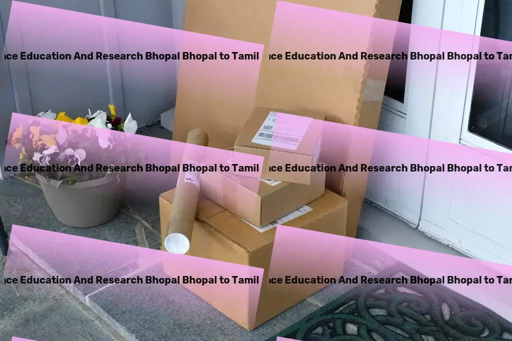 Indian Institute Of Science Education And Research Bhopal Bhopal to Tamil Nadu Transport Ensuring seamless transit journeys within the vast Indian landscape. - Standard freight transportation