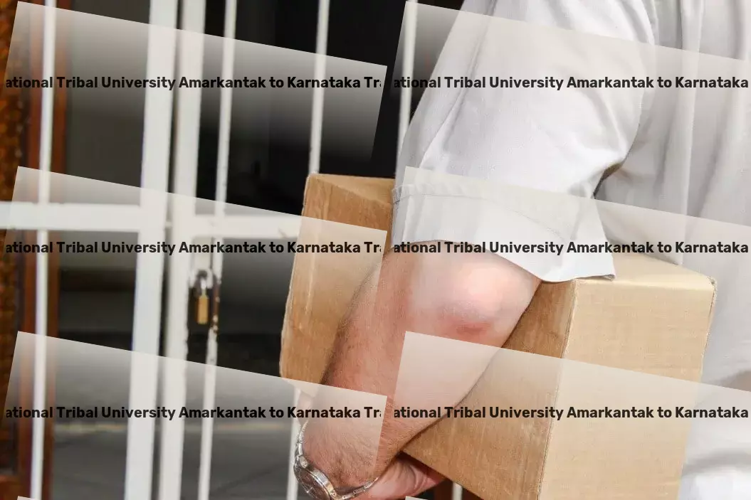 Indira Gandhi National Tribal University Amarkantak to Karnataka Transport Enhance productivity and organization in your life. - Express freight forwarding