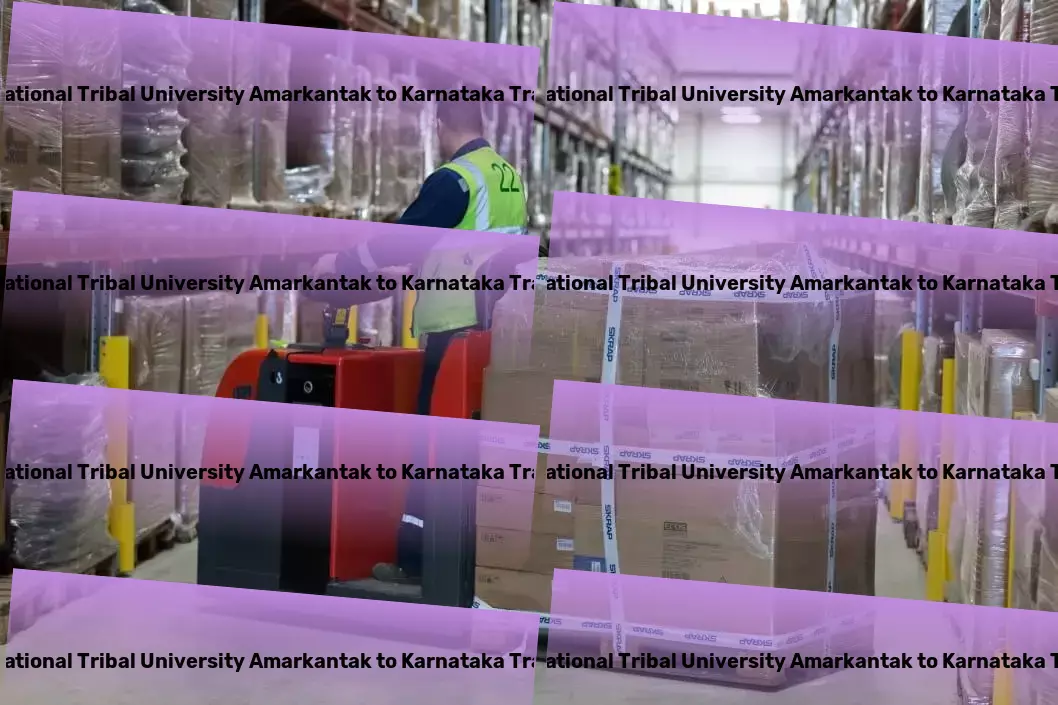 Indira Gandhi National Tribal University Amarkantak to Karnataka Transport Citywide goods logistics