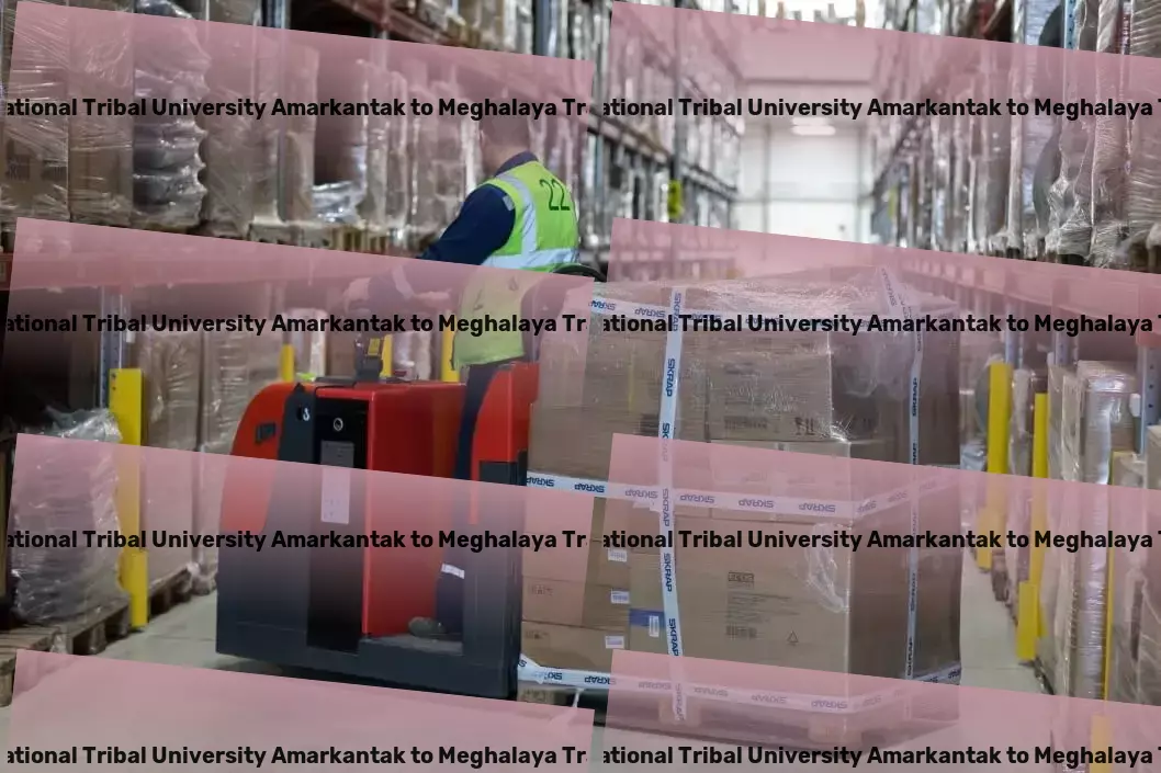 Indira Gandhi National Tribal University Amarkantak to Meghalaya Transport Bridging distances with our state-of-the-art Indian transport services! - Secure courier delivery