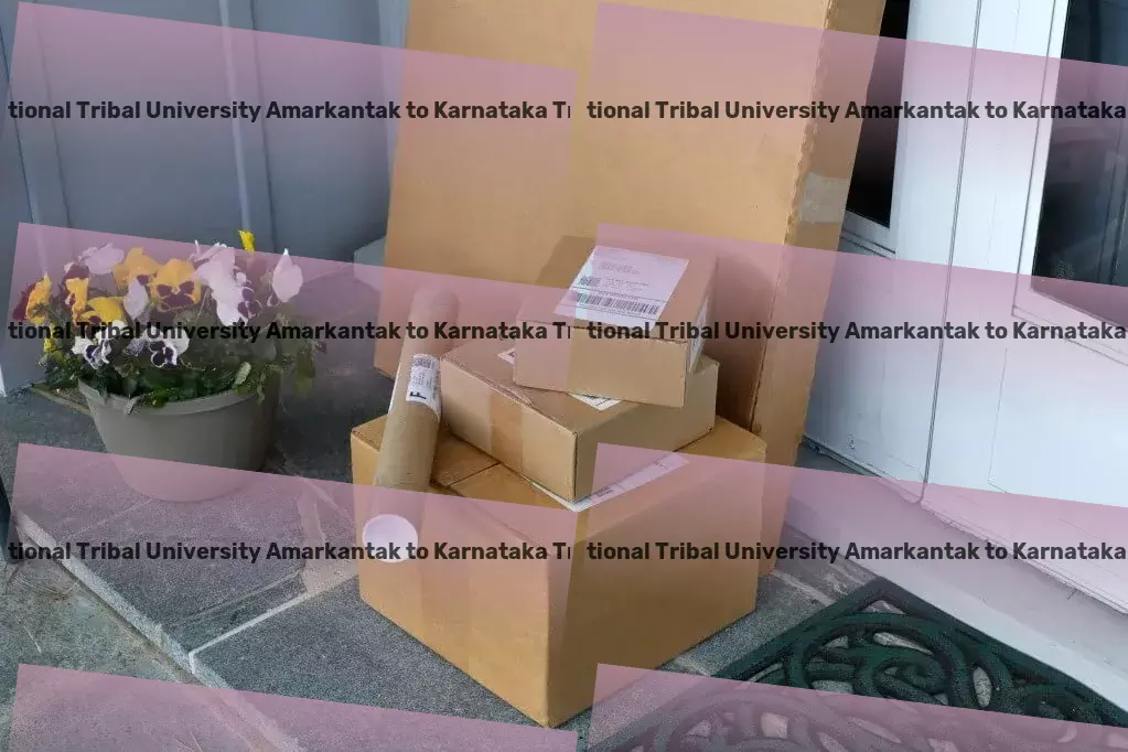 Indira Gandhi National Tribal University Amarkantak to Karnataka Transport Relocation transport operations