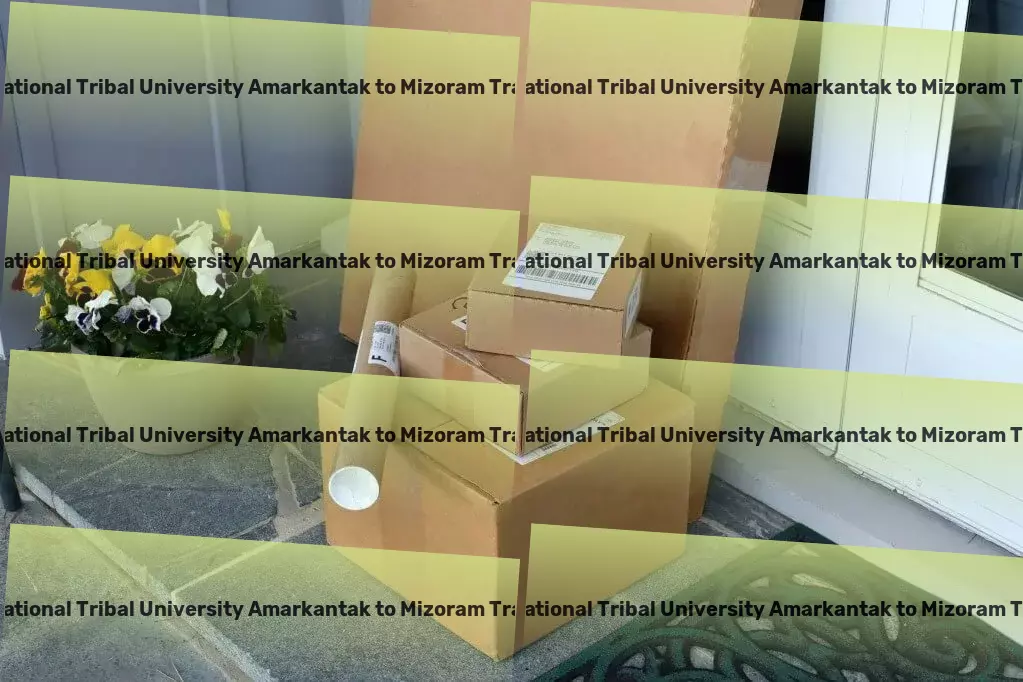 Indira Gandhi National Tribal University Amarkantak to Mizoram Transport Efficient cargo moving solutions