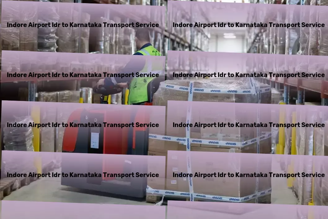 Indore Airport Idr to Karnataka Transport Interstate goods shipping