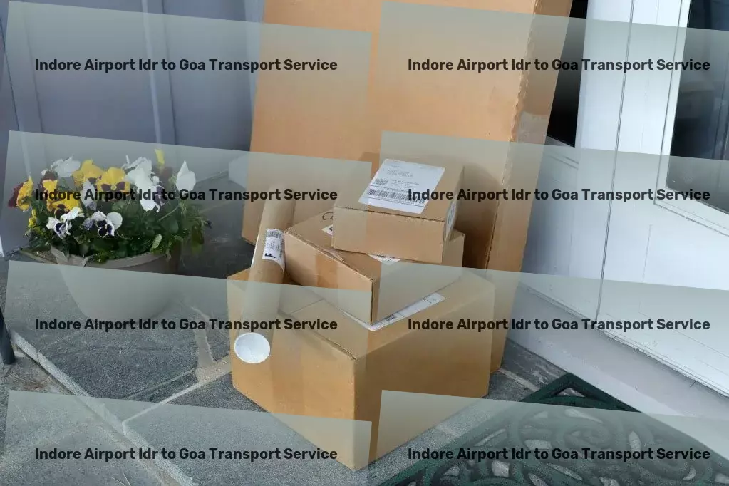 Indore Airport Idr to Goa Transport A seamless journey for your goods from start to finish in India. - Small load delivery