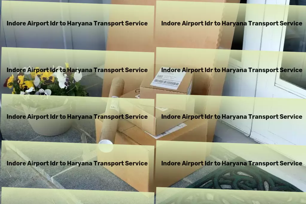 Indore Airport Idr to Haryana Transport Full-service moving solutions