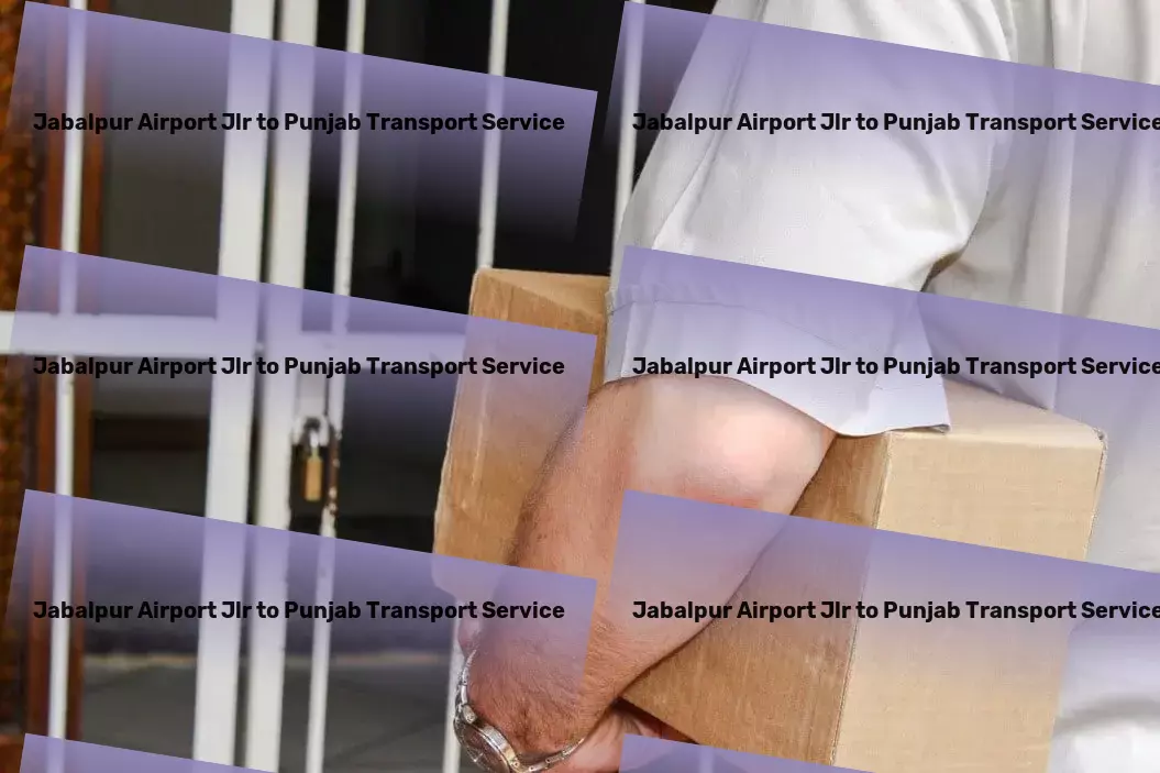 Jabalpur Airport Jlr to Punjab Transport Advanced goods shipping