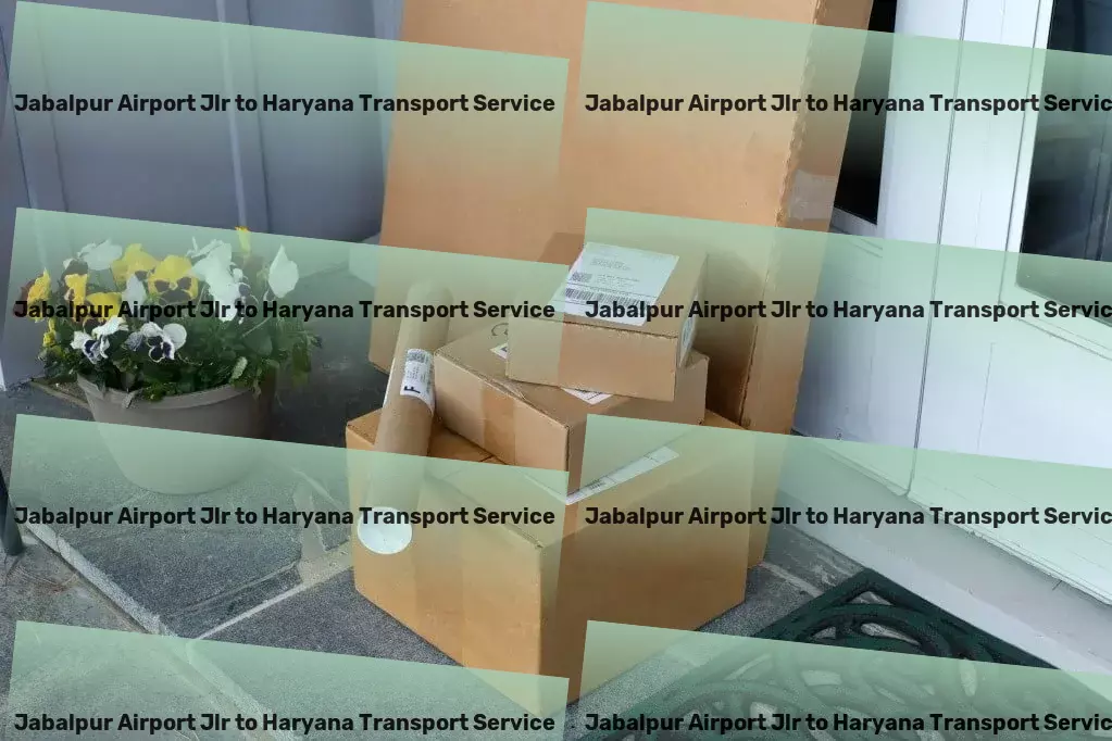 Jabalpur Airport Jlr to Haryana Transport Customized cargo solutions