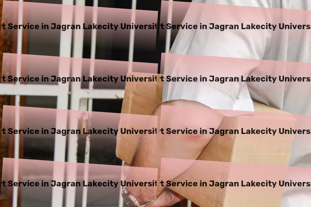 Transport in Jagran Lakecity University Bhopal, Madhya Pradesh (MP) Citywide freight logistics