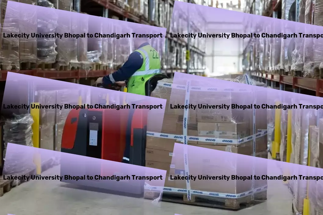 Jagran Lakecity University Bhopal to Chandigarh Transport City-to-city freight forwarding