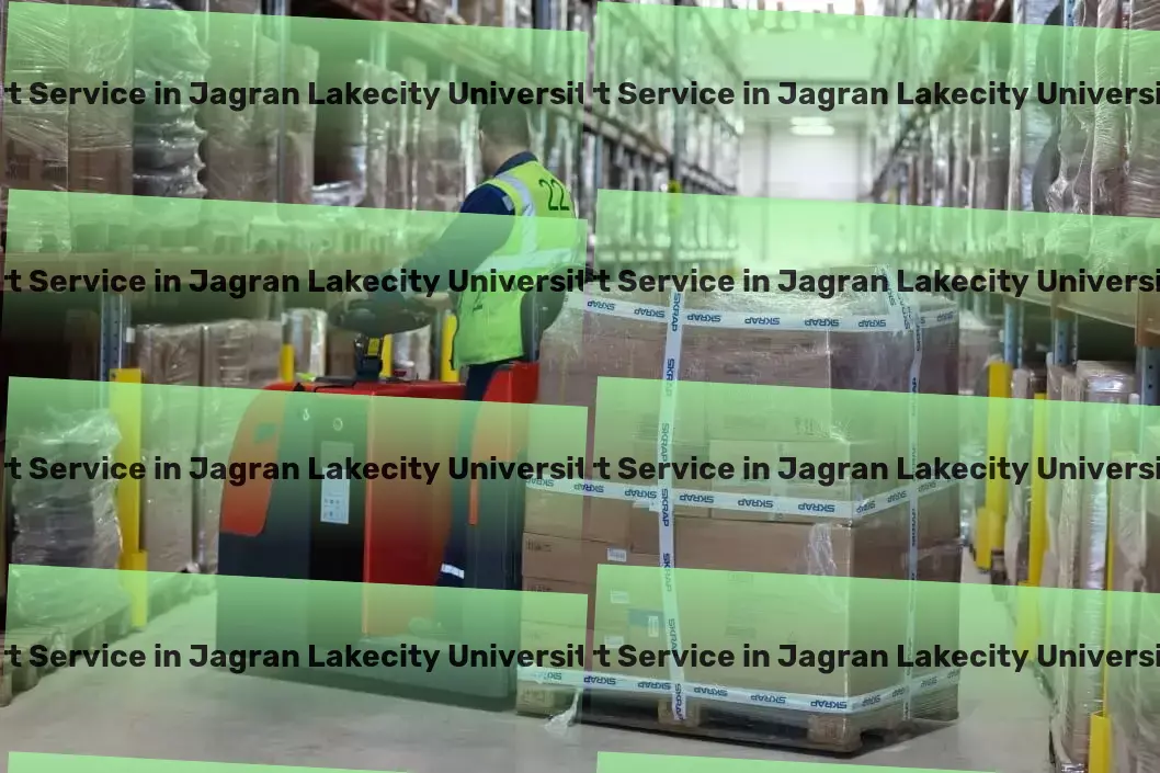 Part Load Transport in Jagran Lakecity University Bhopal, Madhya Pradesh (MP) Taking on the logistical challenges of India with ease. - Oversize load transportation