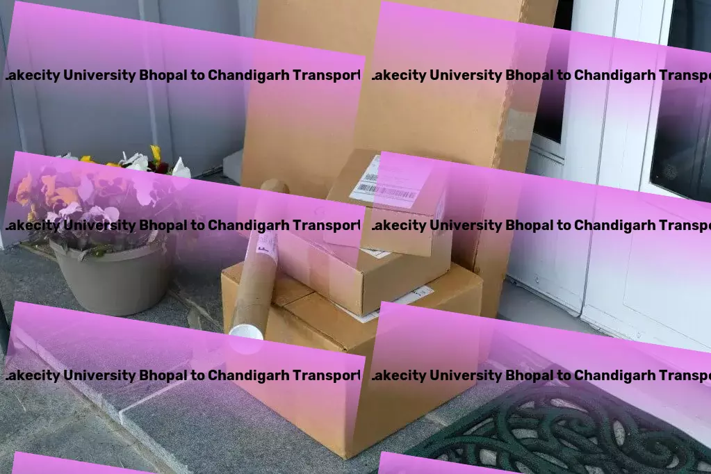 Jagran Lakecity University Bhopal to Chandigarh Transport Express logistics and shipment