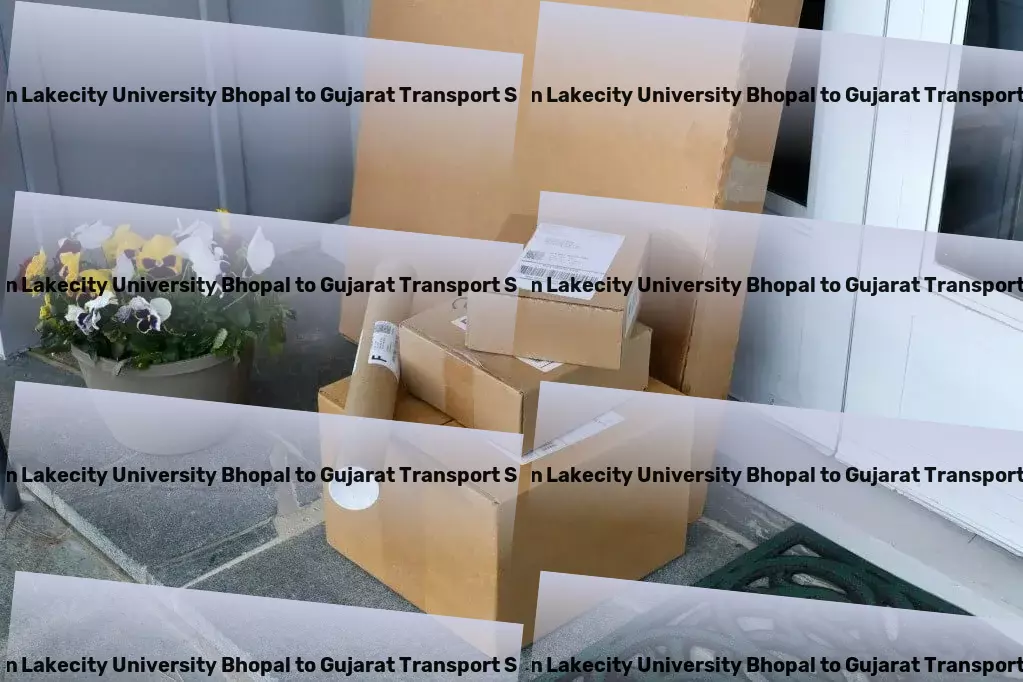 Jagran Lakecity University Bhopal to Gujarat Transport Spearheading efficient delivery solutions throughout India! - Inter-regional trucking services