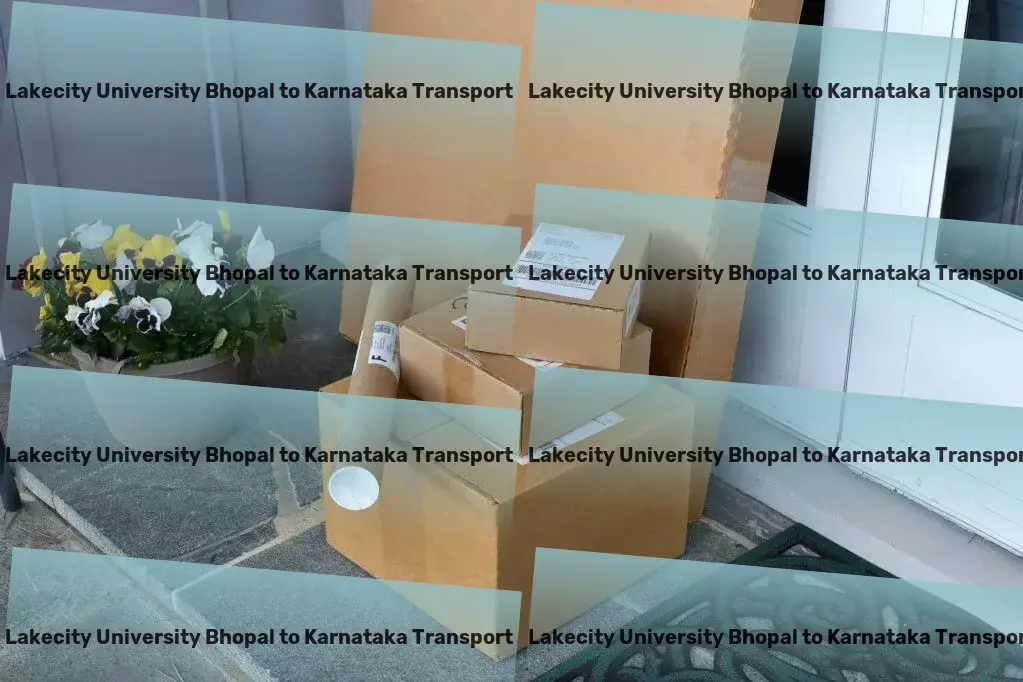 Jagran Lakecity University Bhopal to Karnataka Transport Professional courier services