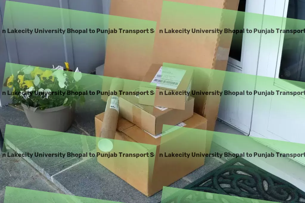 Jagran Lakecity University Bhopal to Punjab Transport The foundation for robust and efficient transportation strategies in India! - Household goods transport