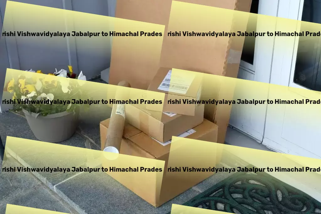 Jawaharlal Nehru Krishi Vishwavidyalaya Jabalpur to Himachal Pradesh Transport No destination too far within India's vast logistics network. - Full-scale goods transport