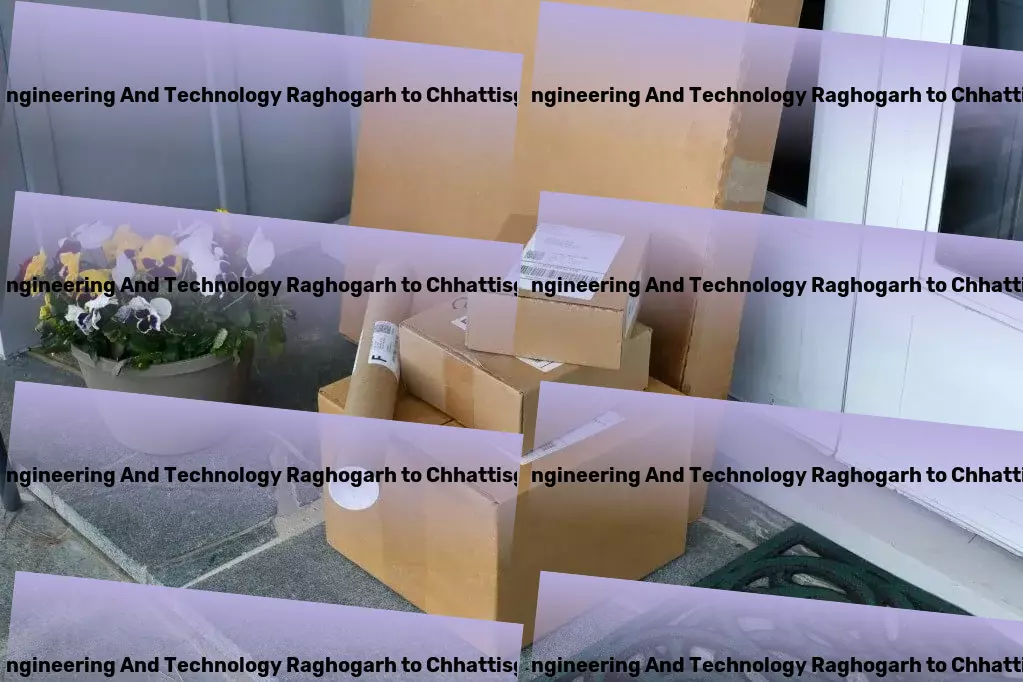 Jaypee University Of Engineering And Technology Raghogarh to Chhattisgarh Transport Personalized courier services