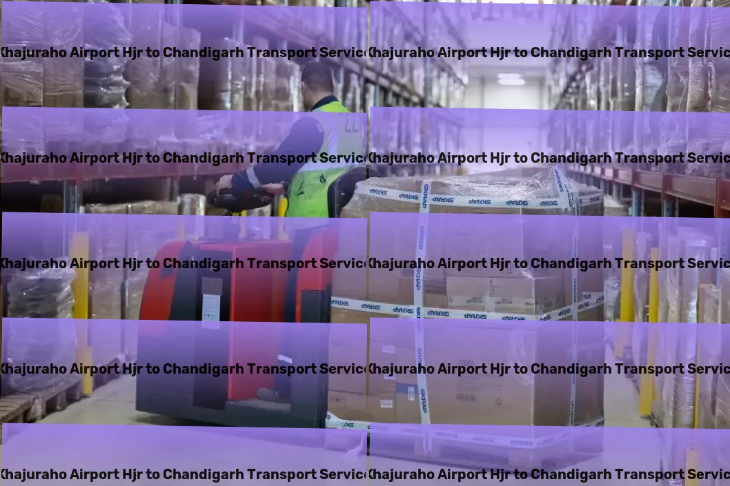 Khajuraho Airport Hjr to Chandigarh Transport Step into a world of efficient logistics with our services in India. - Citywide freight logistics