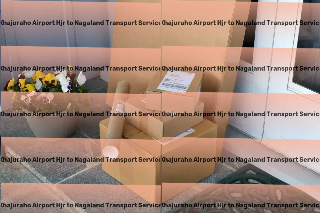 Khajuraho Airport Hjr to Nagaland Transport Inter-state goods delivery