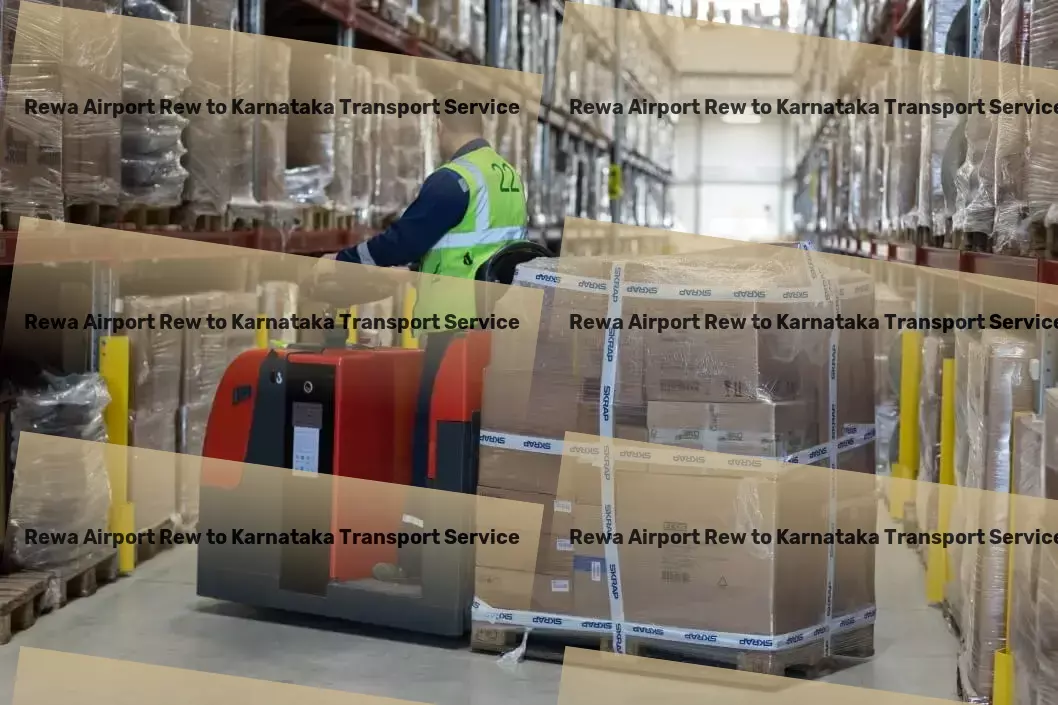 Rewa Airport Rew to Karnataka Transport Inter-modal freight services