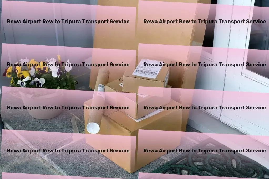 Rewa Airport Rew to Tripura Transport Express package delivery