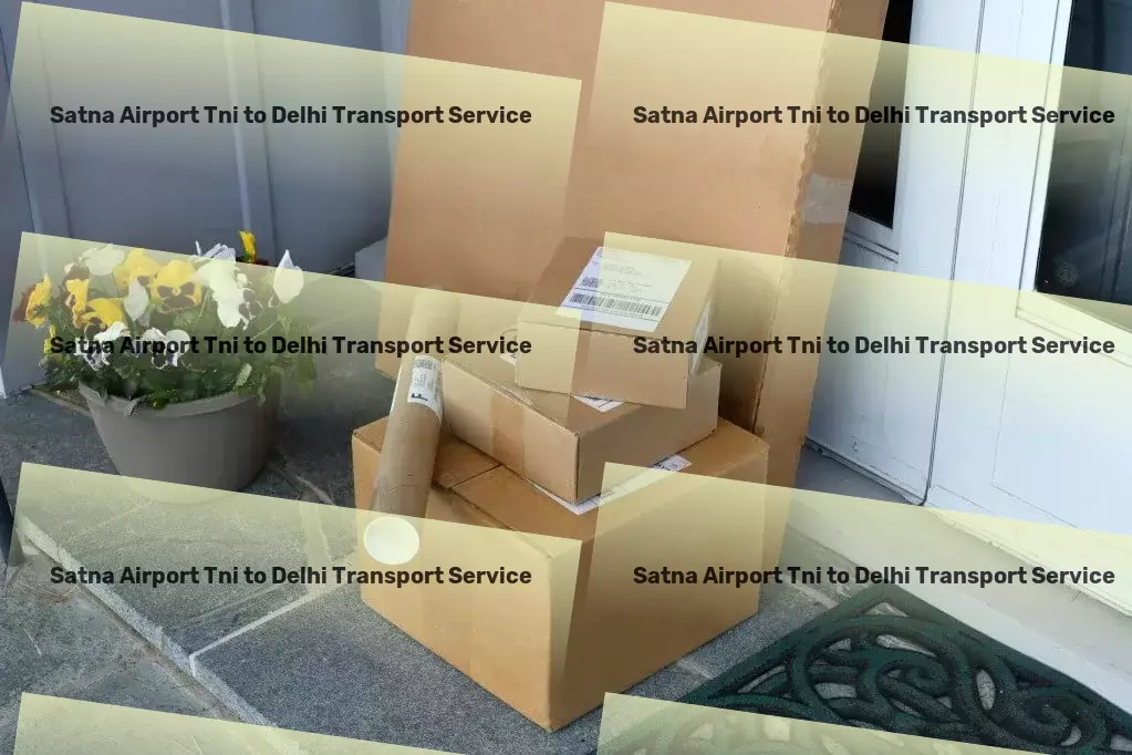 Satna Airport Tni to Delhi Transport Critical package delivery